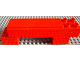 Duplo Road Section Straight 2 x 7 x 2 in Red