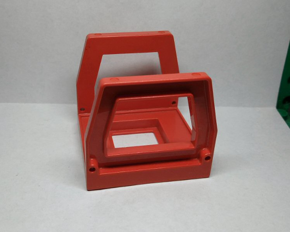 Duplo Train Compartment/Container Frame in Red