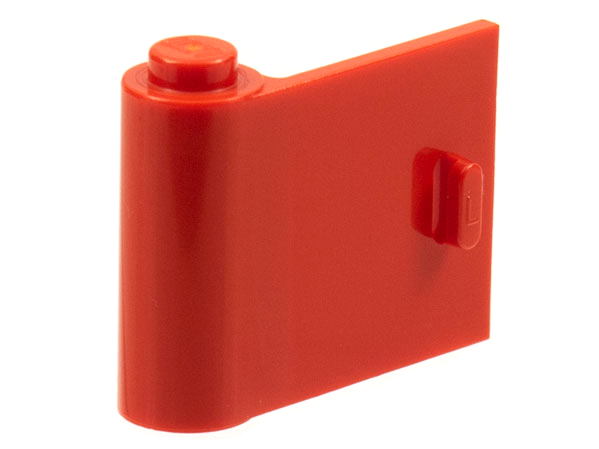 Door 1 x 3 x 2 Left in Red