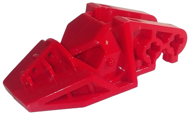 Technic Block 3 x 6 x 1 & 2/3 in Red