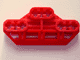 Technic Axle Connector Block 3 x 6 with 6 Axleholes in Red