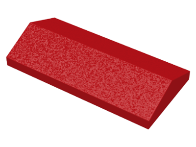 Brick Sloped 33° 2 x 4 Double in Red