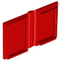 Book 2 x 3 [Plain] in Red