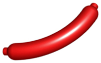 Food Hot Dog / Sausage in Red