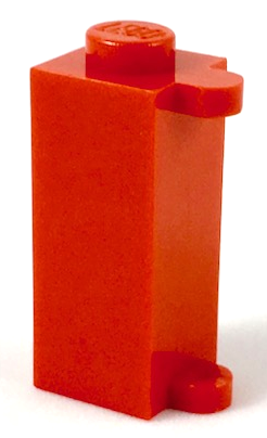 Brick Special 1 x 1 x 2 with Shutter Holder in Red