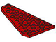 Wedge, Plate 7 x 12 Wing Right in Red