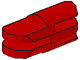 Arm Piece Straight with 2 and 3 Fingers in Red