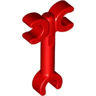 Bar 3L with 1 Clip on One Side, 2 Clips on Other Side in Red