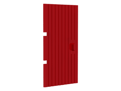 Door 1 x 4 x 6 in Red