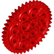Technic Gear 40 Tooth in Red