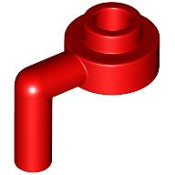 Plate Special Round 1 x 1 with Vertical Bar in Red