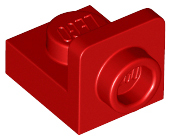 Bracket 1 x 1 - 1 x 1 Inverted in Red