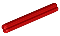 Technic Axle 4 in Red