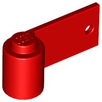 Door 1 x 3 x 1 Right in Red
