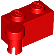 Hinge Brick 1 x 4 [Upper] in Red