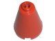 Cone 2 x 2 x 2, Blocked Open Stud in Red