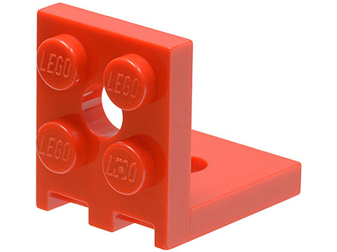 Bracket 2 x 2 - 2 x 2 in Red