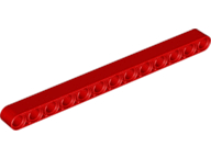 Technic Beam 1 x 13 Thick in Red