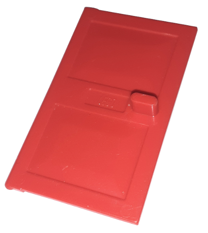 Door 1 x 4 x 5 in Red