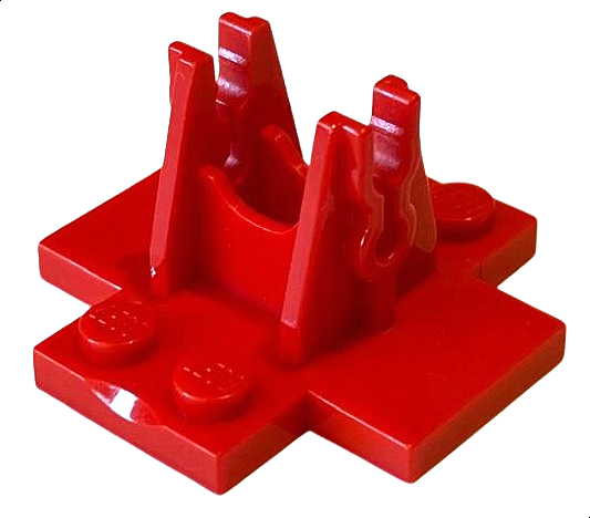Sports Soccer Goalie Stick Holder Base in Red