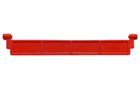 Garage Roller Door Section without Handle in Red