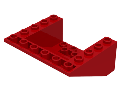 Brick Sloped Inverted 33° 5 x 6 x 2 in Red