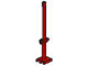 Boat, Mast 2 x 2 x 9 2/3 Bar with Slot on Top and 2 Finger Hinge on Two Sides in Red