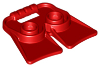 Duplo Flippers in Red