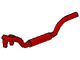 Exhaust Pipe Twin Inlet 11L Left in Red