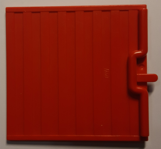 Door Sliding - Type 1 in Red