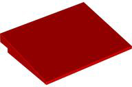 Brick Sloped 10° 6 x 8 in Red