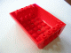 Brick Curved Inverted 8 x 6 x 2 Double in Red