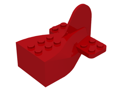 Fabuland Airplane Tail in Red