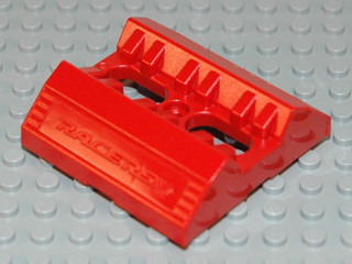 Technic Engine Tuneable, Cover [Fits 2133] in Red