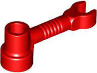 Bar 1 x 3 [Clip / Anti-Stud] in Red