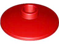 Dish 2 x 2 Inverted [Radar] in Red