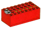 Battery Box, 9V Small [Complete Assembly] in Red