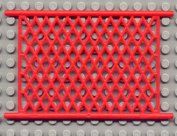 Sports Net 8 x 12 Lattice in Red
