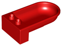 Duplo Bathtub in Red