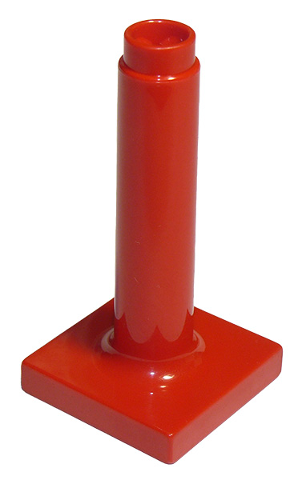 Duplo Sign Post Tall in Red