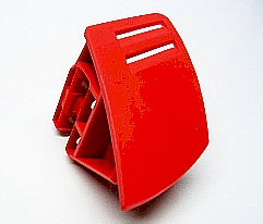 Technic Panel RC Car Mudguard Small, Left in Red