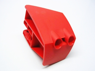 Technic Panel RC Car Mudguard Front, Left in Red