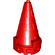 Duplo Roof Spire in Red