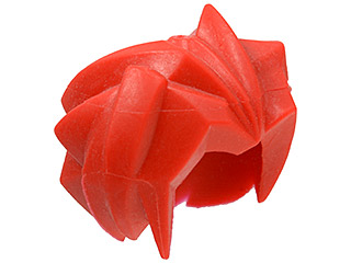Hair Angular Swept Back in Red