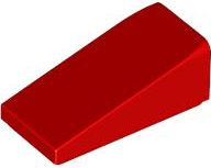 Brick Sloped 18° 2 x 1 x 2/3 in Red