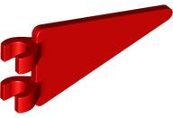 Flag 2 x 4 Triangle in Red