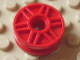 Wheel 18 x 8 with Fake Bolts and Shallow Spokes in Red