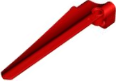 Technic Panel Fairing Long Smooth Inverted, Side B # 41 in Red