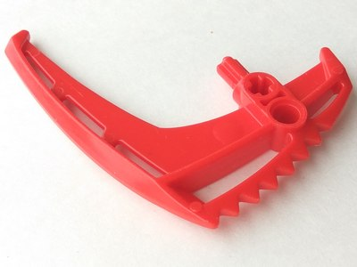 Large Figure Weapon Claw Blade, Small in Red