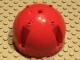 Technic Panel Dome 7 x 7 x 5 with Pin Holes in Red